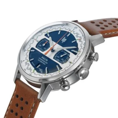 Profil Montre LIP - Rallye 42mm - Chronographe - Automatique - Cuir Marron