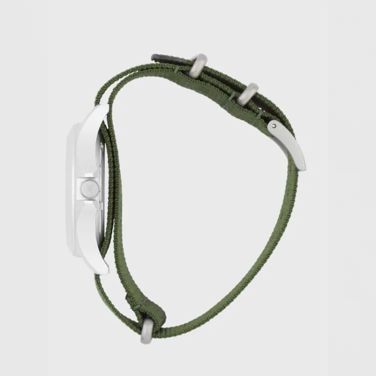 Coté Montre Kelton - Solaire Soleil - Cadran Vert Bracelet Vert