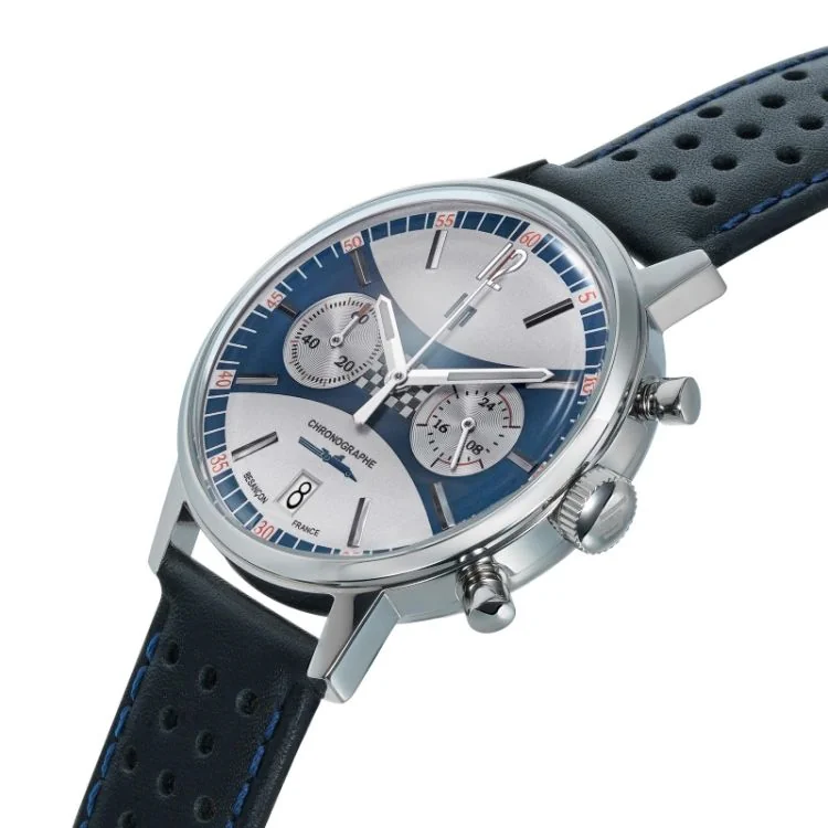 Profil Montre LIP - Rallye 39 mm - Grand Prix de France Historique - Chronographe