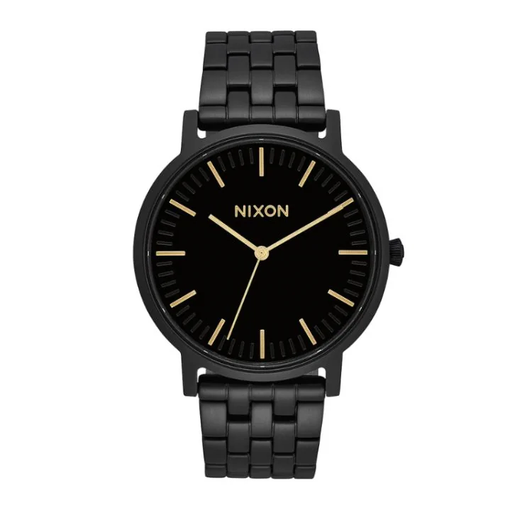 Montre Nixon - Porter - All Black / Gold