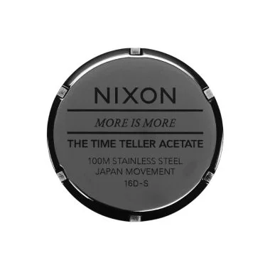 Boitier dos Montre Nixon - Time Teller Acetate