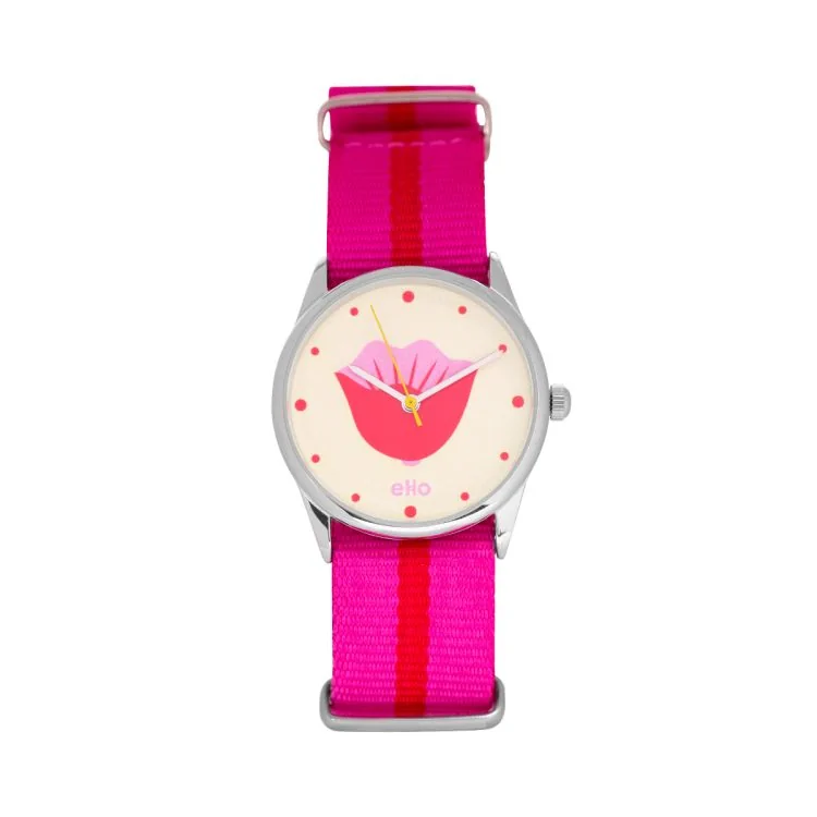 Montre eHo - Ecoresponsable - Pink Tulip