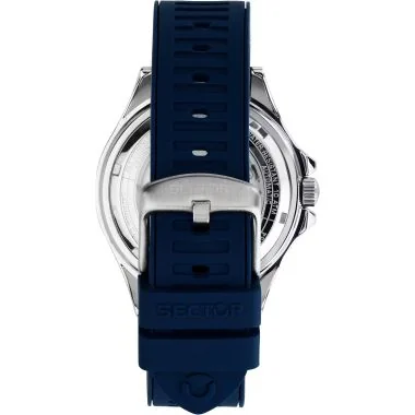 Dos 2 Coffret de Montre Sector - 230 - Automatique Dateur - Bleu et Rouge - R3223161018