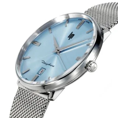 Profil Montre LIP - Dauphine 38 mm - Cadran Bleu