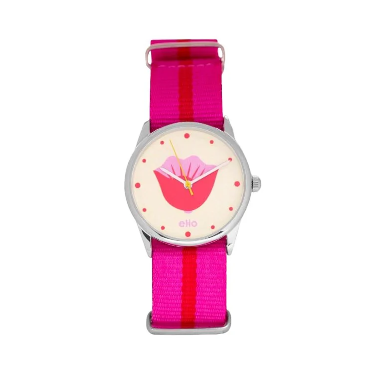 Montre eHo - Ecoresponsable - Pink Tulipe