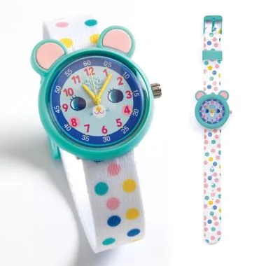 Entière Montre Djeco - Ticlock - Enfant - Pédagogique - Souris