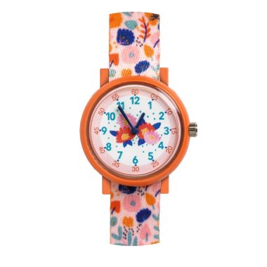 Montre Djeco - Ticlock - Enfant - Pédagogique - Fleurs