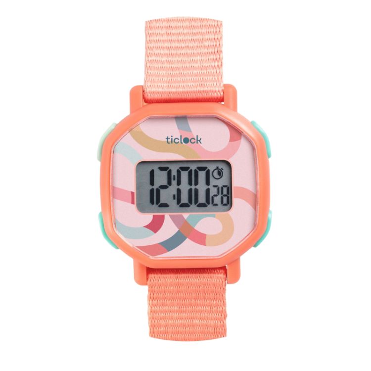 Montre Djeco - Ticlock - Enfant - Digitale - Pastel Volute