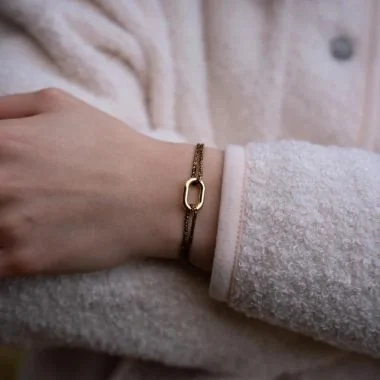 Portée Bracelet Le Vent à la Française - Manille