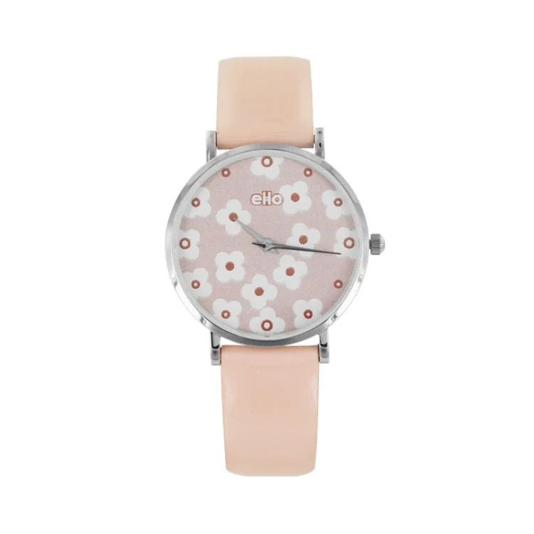 Montre eHo - Ecoresponsable -  Montre Rose Fleur