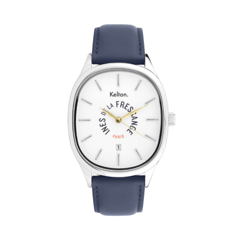 Montre Kelton x Ines de la Fressange Paris - Grande Colorama - Navy