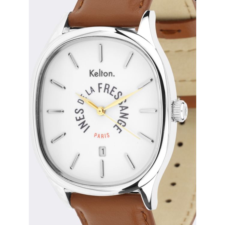 Cadran Montre Kelton x Ines de la Fressange Paris - Grande Colorama - Camel