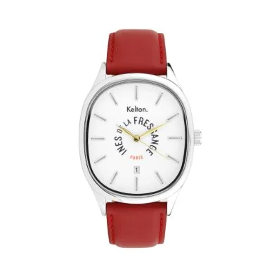 Montre Kelton x Ines de la Fressange Paris - Grande Colorama - Rouge