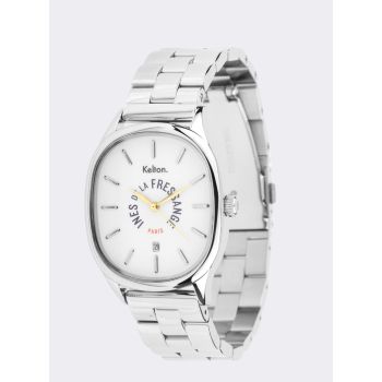 Profil Montre Kelton x Ines de la Fressange Paris - Grande Colorama - Silver