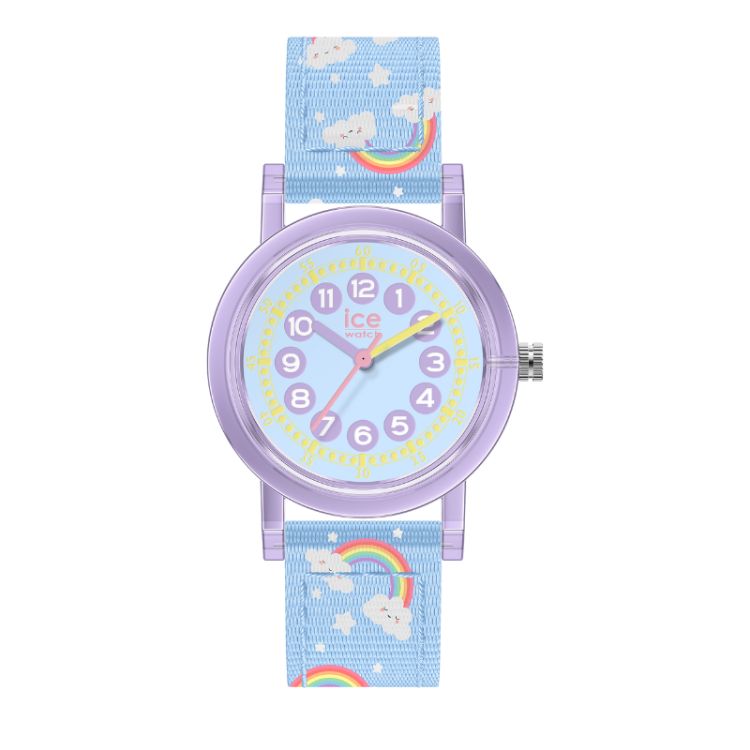 Montre Ice-Watch - Ice Learning - Enfant - Pédagogique - Light Blue Rainbow