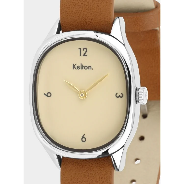 Cadran Montre Kelton - Colorama - Crème Marron