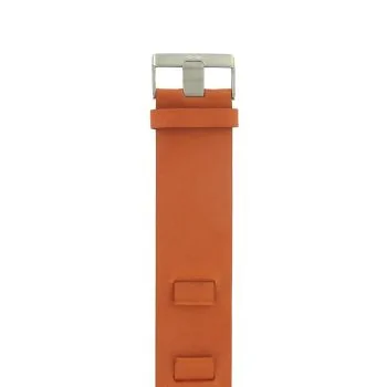 Bracelet LIP Cuir orange 14 mm, bracelet de montre 14 mm