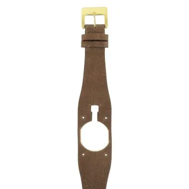 Bracelet de Montre LIP - Fridget - Cuir Camel - 26 mm