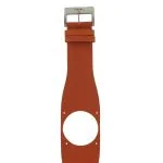 Bracelet de Montre LIP - Diode - Cuir Orange - 34 mm