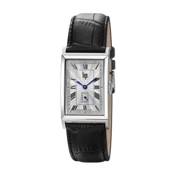 Montre LIP - Churchill T24 - Cadran Soleillé - Cuir Noir