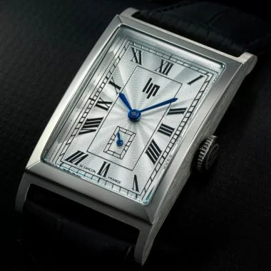 Cadran Montre LIP - Churchill T24 - Cadran Soleillé - Cuir Noir