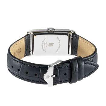 Dos Montre LIP - Churchill T18 - Cadran Soleillé - Cuir Noir