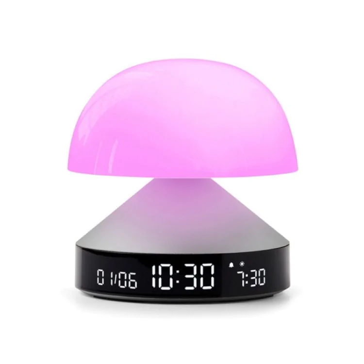 Rose Réveil Lexon - Lampe Réveil Simulateur d'Aube - Mina Sunrise - Aluminium