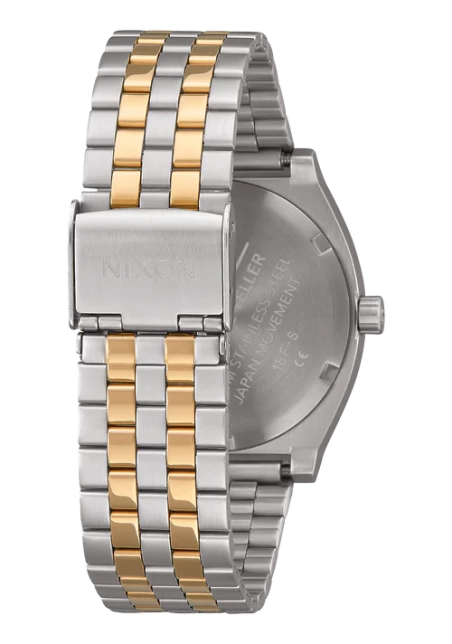 Dos Montre Nixon - Time Teller - Gold and Silver