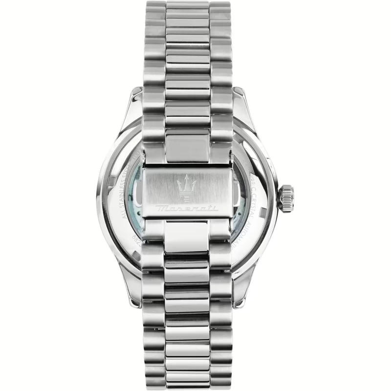 Dos Montre Maserati - Sorpasso - Automatique Squelette - Cadran Bleu - R8823124002