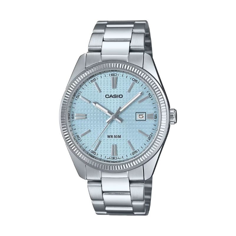 Montre Casio - Casio Collection - Cadran Laiton Bleu Clair - MTP-1302PE-2AVEF