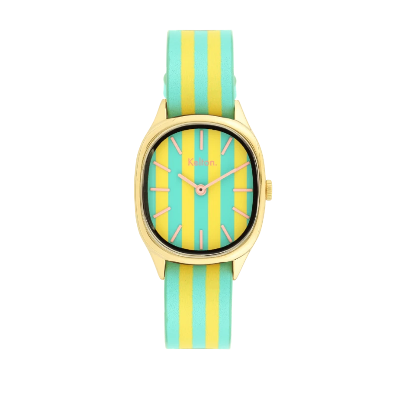 Montre Kelton - Colorama - Citron et Basilic