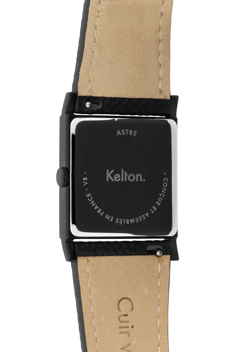 Dos Montre Kelton - Astre - Blackstar Epsom Noire