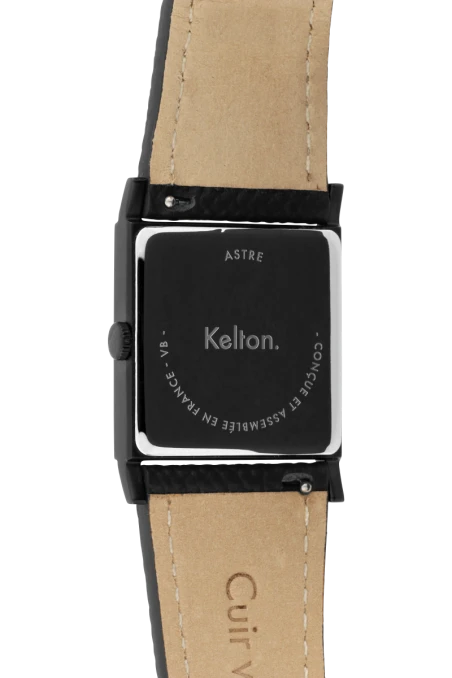 Dos Montre Kelton - Astre - Blackstar Epsom Noire