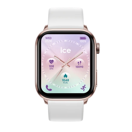 Montre Ice-Watch - Ice Smart 3.0 - Rectangulaire 1.78 - Connectée - Blanche