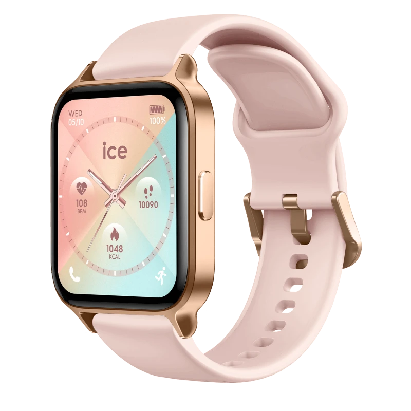 Profil Montre Ice-Watch - Ice Fit 1.0 - Rectangulaire 1.78 - Connectée - Rose