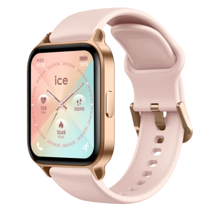 Profil Montre Ice-Watch - Ice Fit 1.0 - Rectangulaire 1.78 - Connectée - Rose