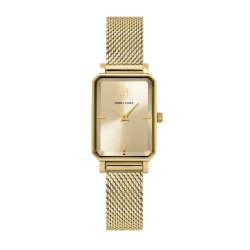 Montre Pierre Lannier - Ariane - Rectangle - Dorée