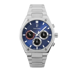 Montre Pierre Lannier - Copilote - Chronographe - Cadran Bleu