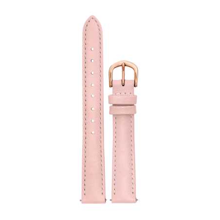 Bracelet de montre Pierre Lannier - Femme - Cuir Rose 14mm