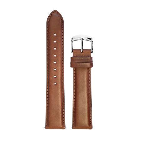 Bracelet de montre Pierre Lannier - Homme - Cuir Marron - 20mm