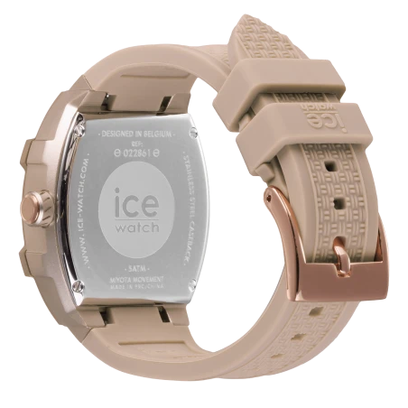 Ice Watch Boliday Taupe Small – Montre femme chic & minimaliste