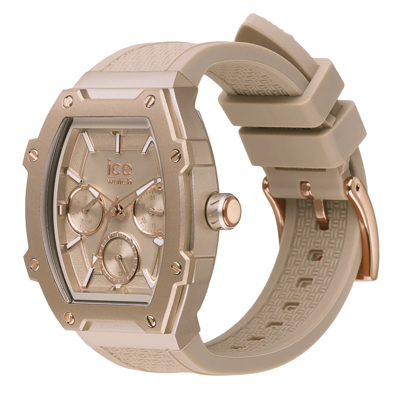 Ice Watch Boliday Taupe Small – Montre femme chic & minimaliste