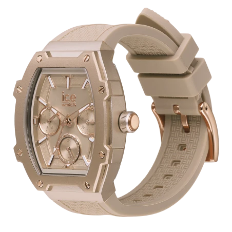 Ice Watch Boliday Taupe Small – Montre femme chic & minimaliste