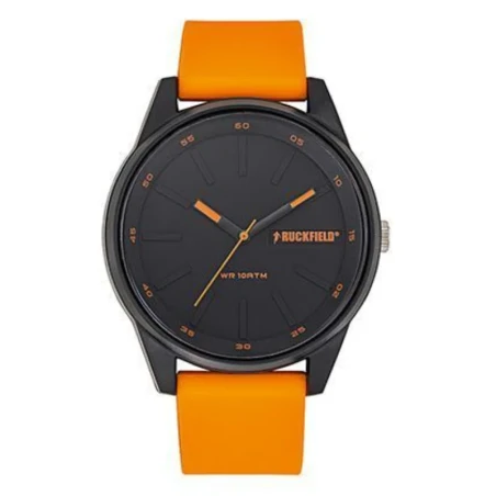 Montre Ruckfield - Analogique - Silicone Orange