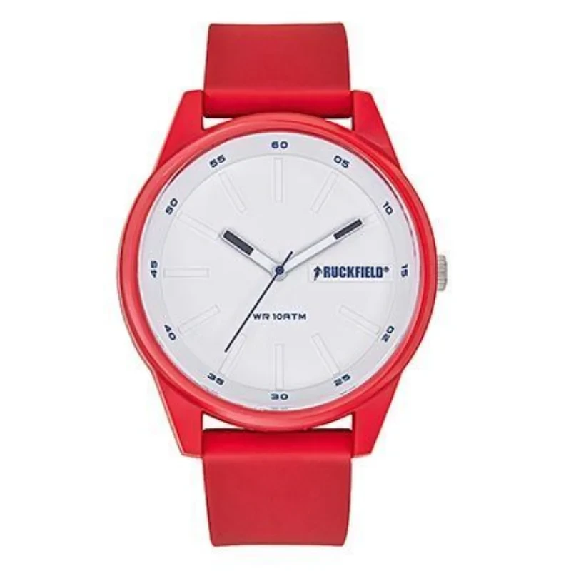Montre Ruckfield - Rugby - Silicone Rouge et Bleu