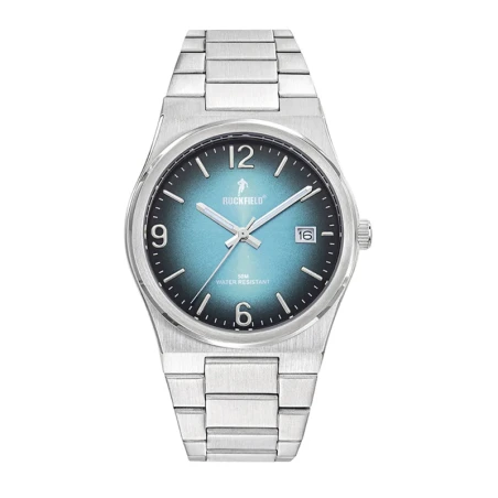 Montre Ruckfield - Argenté - Dateur - Argenté Bleu et Noir - 685216