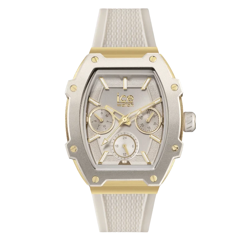 Ice Watch Boliday Taupe Small – Montre femme chic & minimaliste