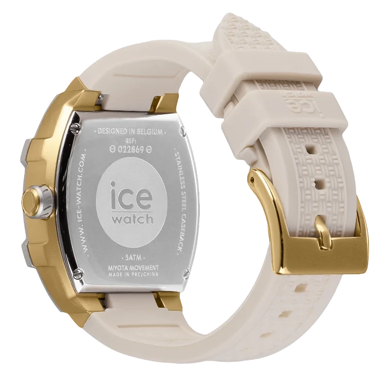 Ice Watch Boliday Taupe Small – Montre femme chic & minimaliste