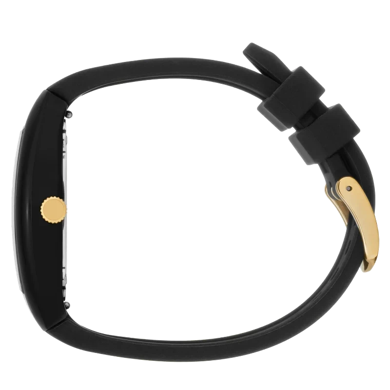 Montre ICE dome Black Glitter Gold – Chic & éclat scintillant