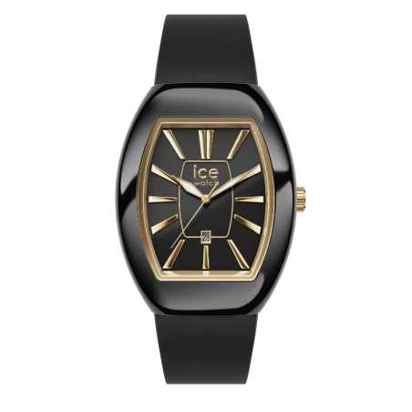 Montre ICE dome Black Gold – Élégance noire et éclat doré